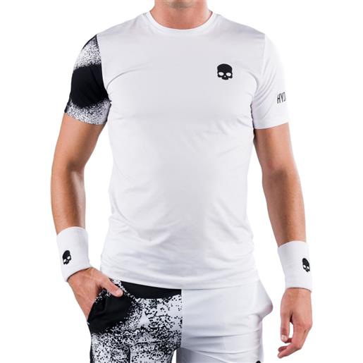 Hydrogen t-shirt da uomo Hydrogen bicolor spray tech tee man - white