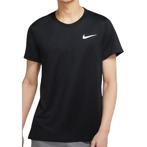 Nike t-shirt da uomo Nike dri-fit superset top ss m - black/white