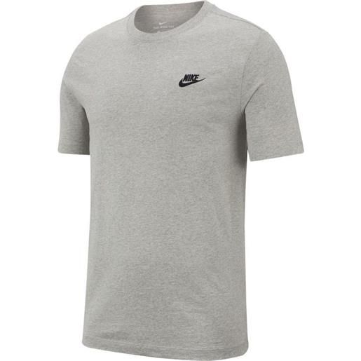 Nike t-shirt da uomo Nike nsw club tee m - dark grey heather/black