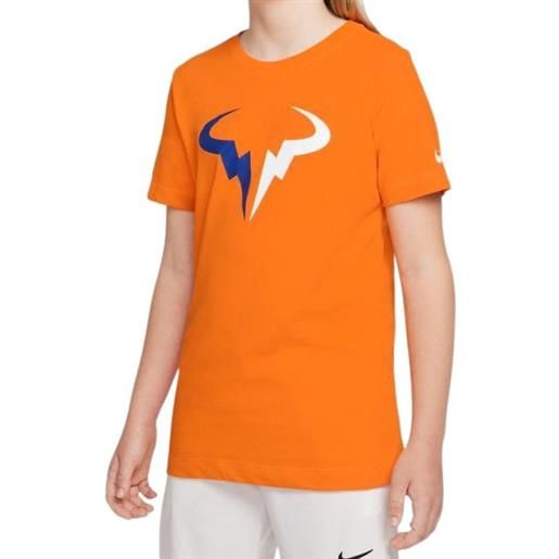 Nike maglietta per ragazzi Nike court dri-fit tee rafa b - magma orange