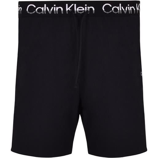 Calvin Klein pantaloncini da tennis da uomo Calvin Klein 6" woven short - black