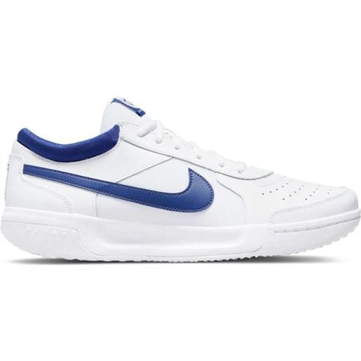 Nike scarpe da tennis bambini Nike zoom court lite 3 jr - white/deep royal blue