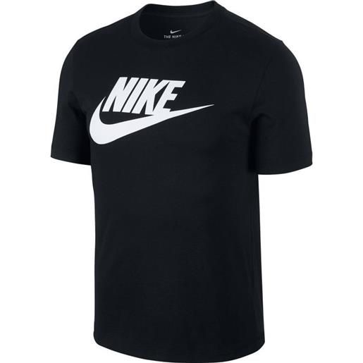 Nike t-shirt da uomo Nike sportswear t-shirt icon futura m - black/white