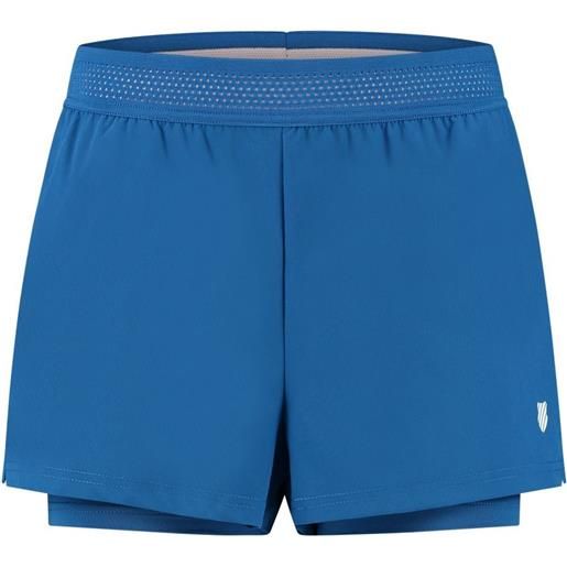 K-Swiss pantaloncini da tennis da donna K-Swiss tac hypercourt short 4 - classic blue