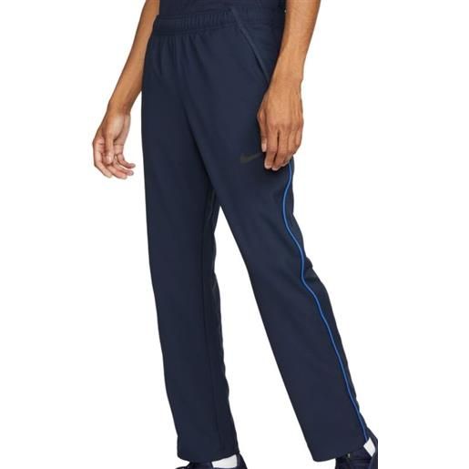 Nike pantaloni da tennis da uomo Nike dri-fit woven team training trousers m - obsidian/game royal/black