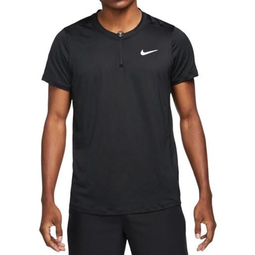 Nike polo da tennis da uomo Nike men's court dri-fit advantage polo - black/white