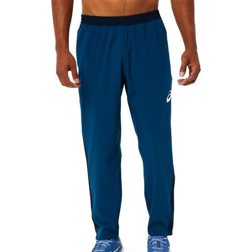Asics pantaloni da tennis da uomo Asics men match pant - mako blue