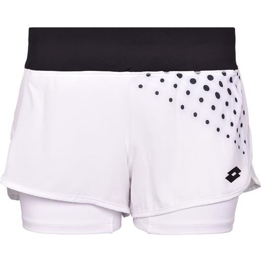 Lotto pantaloncini da tennis da donna Lotto top w iv short 1 - bright white/all black