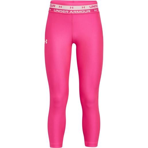 Under Armour pantaloni per ragazze Under Armour heat. Gear armour ankle legging junior - electro pink/bubble gum