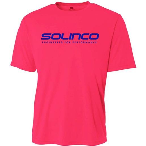 Solinco t-shirt da uomo Solinco performance shirt - neon pink