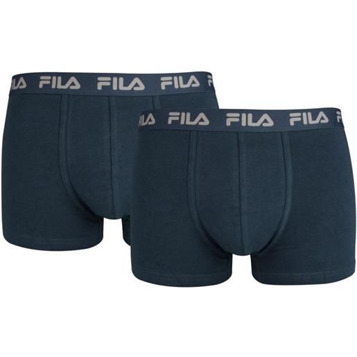 Fila boxer sportivi da uomo Fila underwear man boxer 2p - navy