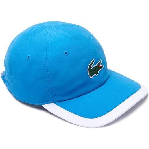 Lacoste berretto da tennis Lacoste sport contrast border lightweight cap - blue/white