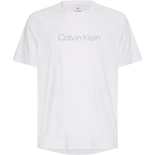 Calvin Klein t-shirt da uomo Calvin Klein ss t-shirt - bright white