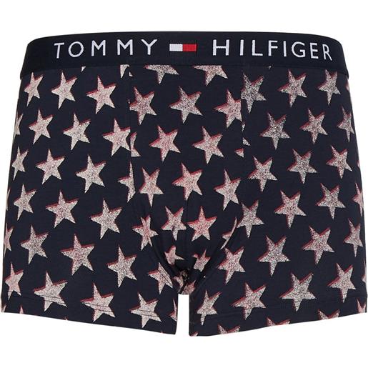 Tommy Hilfiger boxer sportivi da uomo Tommy Hilfiger trunk print 1p - offset star