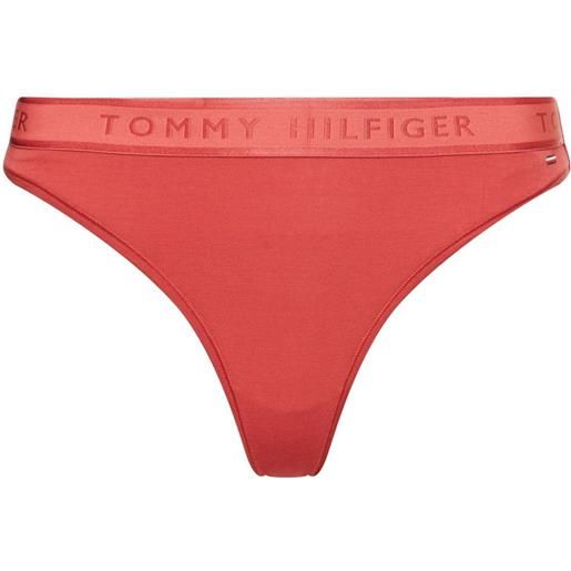 Tommy Hilfiger intimo Tommy Hilfiger thong 1p - frosted cranberry