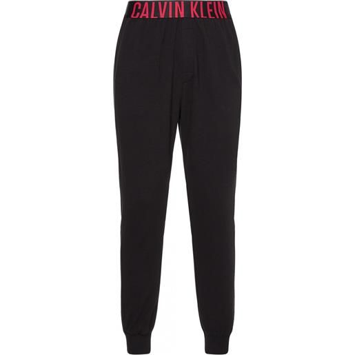 Calvin Klein pantaloni da tennis da uomo Calvin Klein jogger - black w/strawberry shake