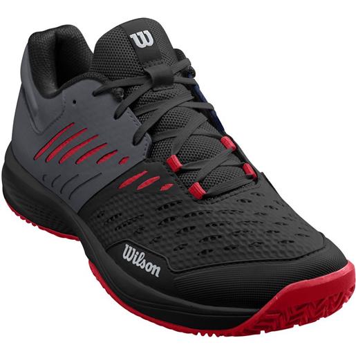 Wilson scarpe da tennis da uomo Wilson kaos comp 3.0 m - black/ebony/wilson red