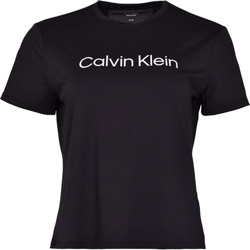 Calvin Klein maglietta donna Calvin Klein wo ss t-shirt - black