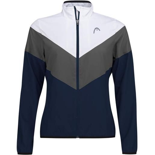 Head felpa da tennis da donna Head club 22 jacket w - dark blue