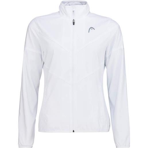 Head felpa da tennis da donna Head club 22 jacket w - white