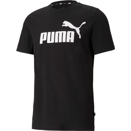 Puma t-shirt da uomo Puma ess logo tee - black