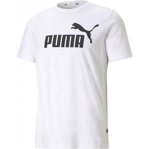 Puma t-shirt da uomo Puma ess logo tee - white