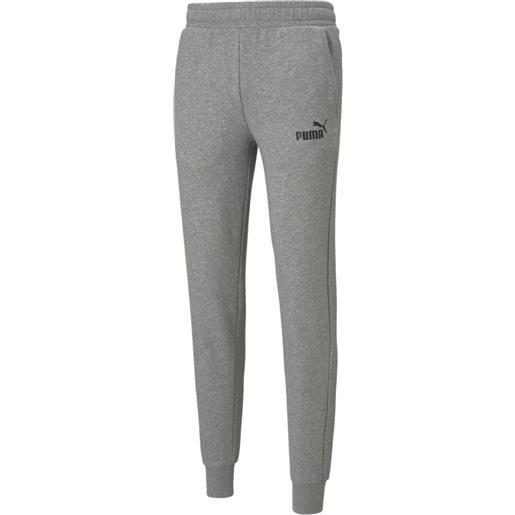 Puma pantaloni da tennis da uomo Puma ess slim pants tr - medium grey heather