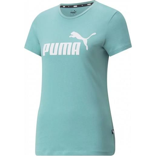 Puma maglietta donna Puma ess logo tee - porcelain