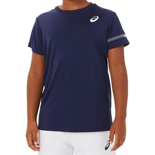 Asics maglietta per ragazzi Asics tennis short sleeve top - peacoat