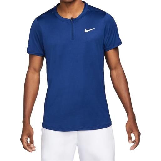 Nike polo da tennis da uomo Nike men's court dri-fit advantage polo - deep royal blue/white