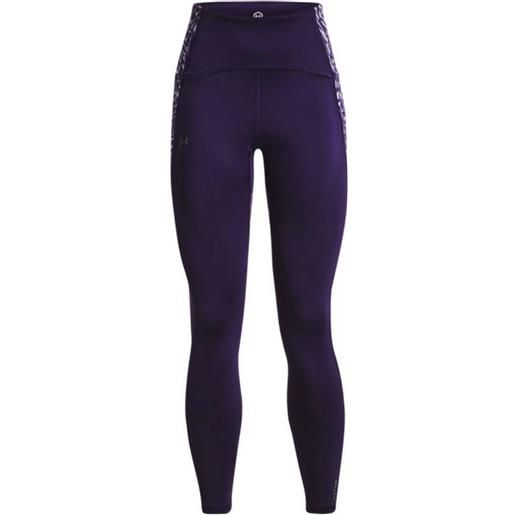 Under Armour leggins Under Armour women's rush leggings - purple switch/iridescent