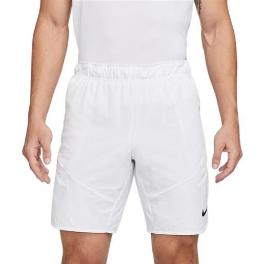 Nike pantaloncini da tennis da uomo Nike court dri-fit advantage short 9in - white/black
