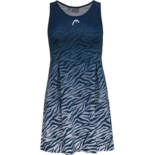 Head vestito da tennis da donna Head spirit dress w - dark blue/print vision