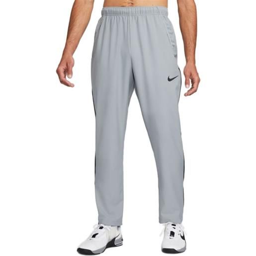 Nike pantaloni da tennis da uomo Nike dri-fit woven team training trousers - particle grey/black/black