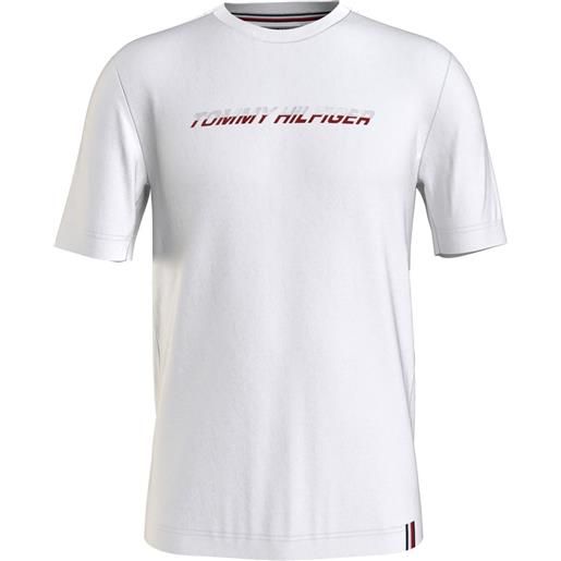 Tommy Hilfiger t-shirt da uomo Tommy Hilfiger graphic ss tee - white