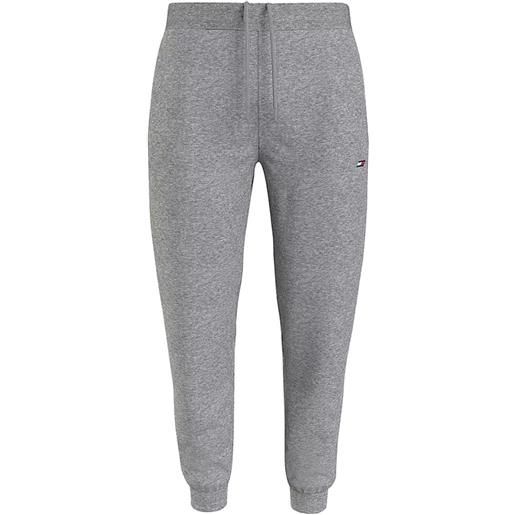 Tommy Hilfiger pantaloni da tennis da uomo Tommy Hilfiger essentials sweatpants - medium grey heather