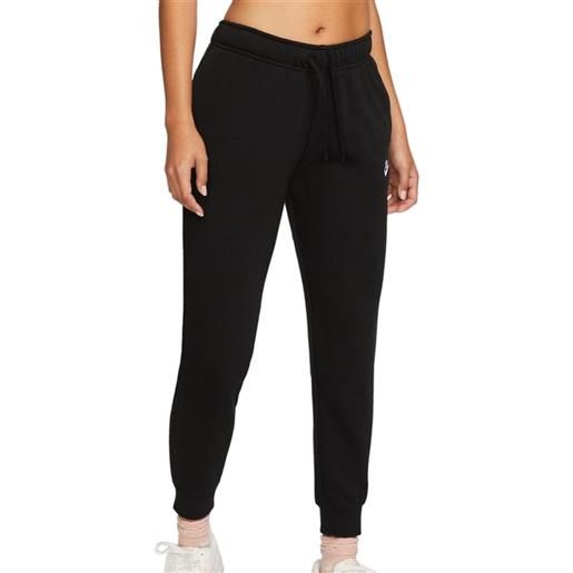 Nike pantaloni da tennis da donna Nike sportswear club fleece pant - black/white