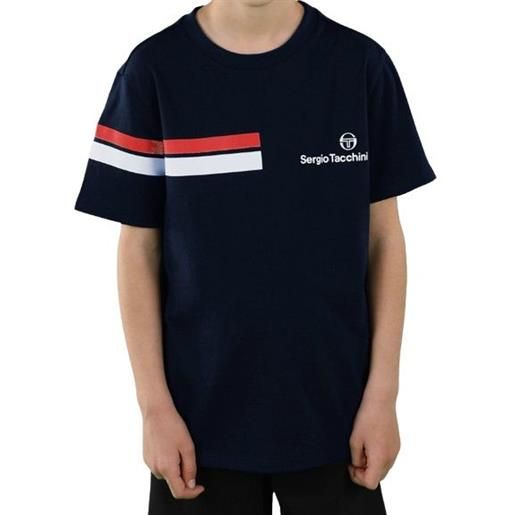 Sergio Tacchini maglietta per ragazzi Sergio Tacchini vatis jr t-shirt - black/orange