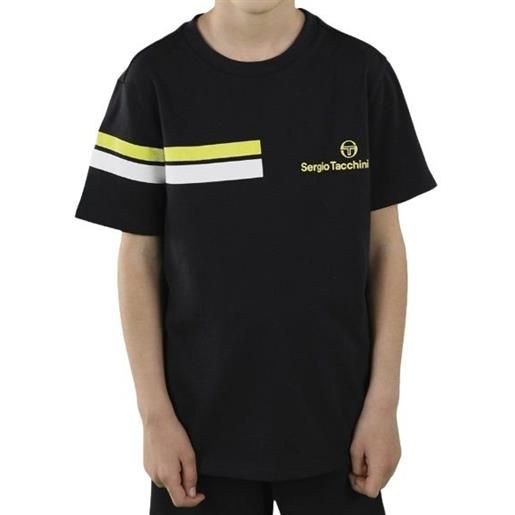 Sergio Tacchini maglietta per ragazzi Sergio Tacchini vatis jr t-shirt - black/yellow
