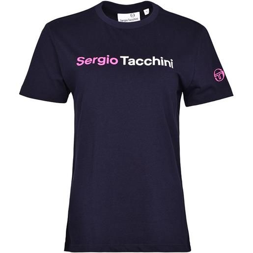 Sergio Tacchini maglietta donna Sergio Tacchini robin woman t-shirt - navy/pink