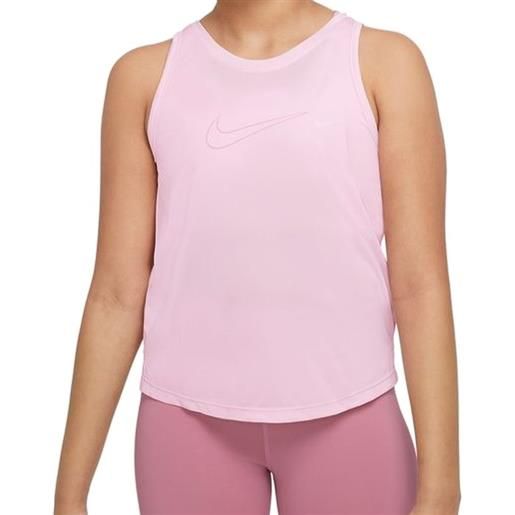 Nike maglietta per ragazze Nike dri-fit one training tank - pink foam/elemental pink