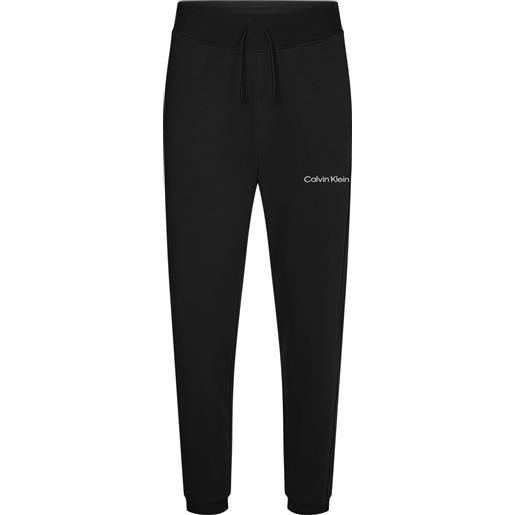 Calvin Klein pantaloni da tennis da uomo Calvin Klein knit pants - black