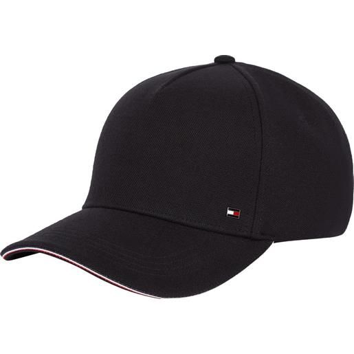 Tommy Hilfiger berretto da tennis Tommy Hilfiger elevated corporate cap man - black