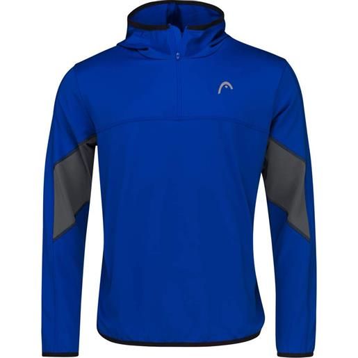 Head felpa da tennis da uomo Head club 22 tech hoodie m - royal