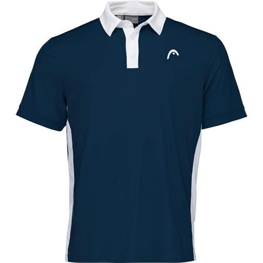 Head polo da tennis da uomo Head slice polo shirt m - dark blue/white