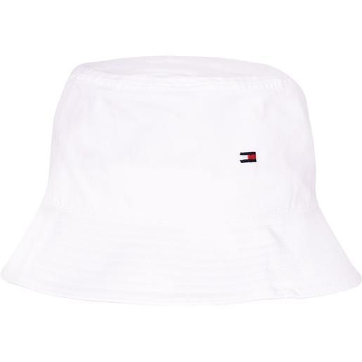 Tommy Hilfiger berretto da tennis Tommy Hilfiger flag bucket cap man - white