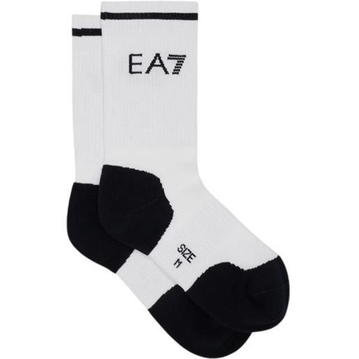 EA7 calzini da tennis EA7 tennis pro socks 1p - white/black