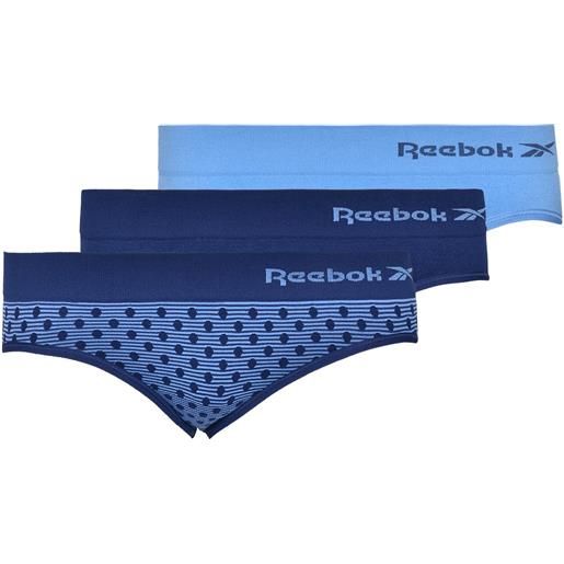 Reebok intimo Reebok seamless brief allis womens 3p - essentia/batic blue/spots