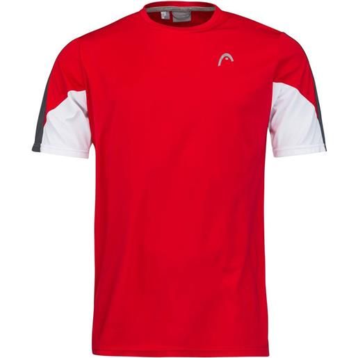 Head maglietta per ragazzi Head club 22 tech t-shirt boys - red