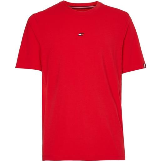 Tommy Hilfiger t-shirt da uomo Tommy Hilfiger essentials small logo ss tee - primary red